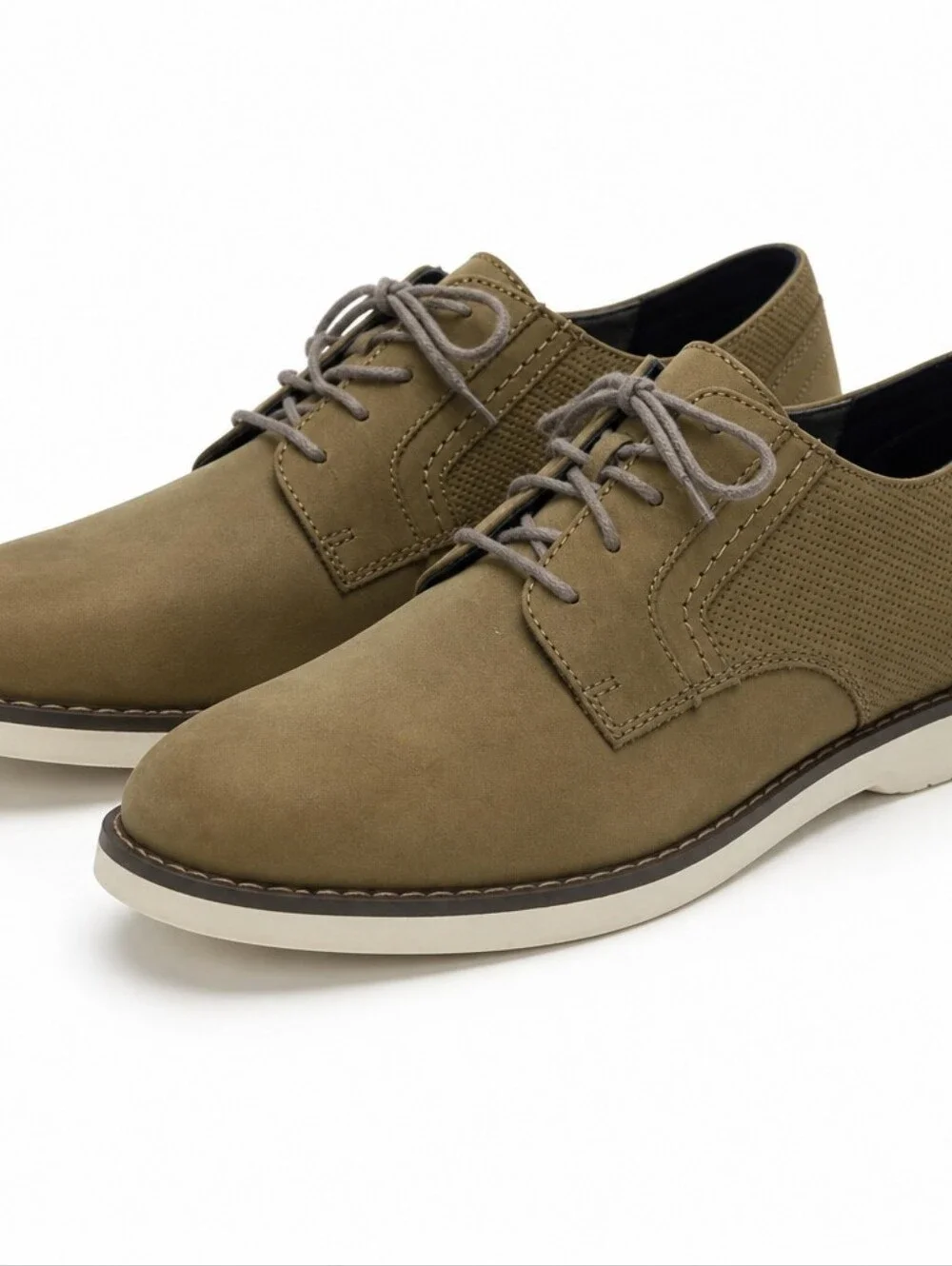Sperry Top-Sider Men's Beige Nubuck Oxford Shoes  Size 10M
